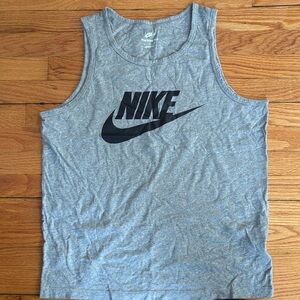 Nike Heather Gray Sleeveless Top